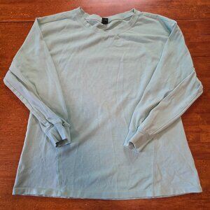 Wild Fable Women's Light Blue Long Sleeve Shirt Size Large